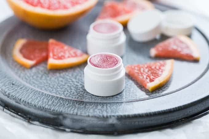 Homemade Pink Grapefruit Lip Balm: Fast Recipe for Natural Color